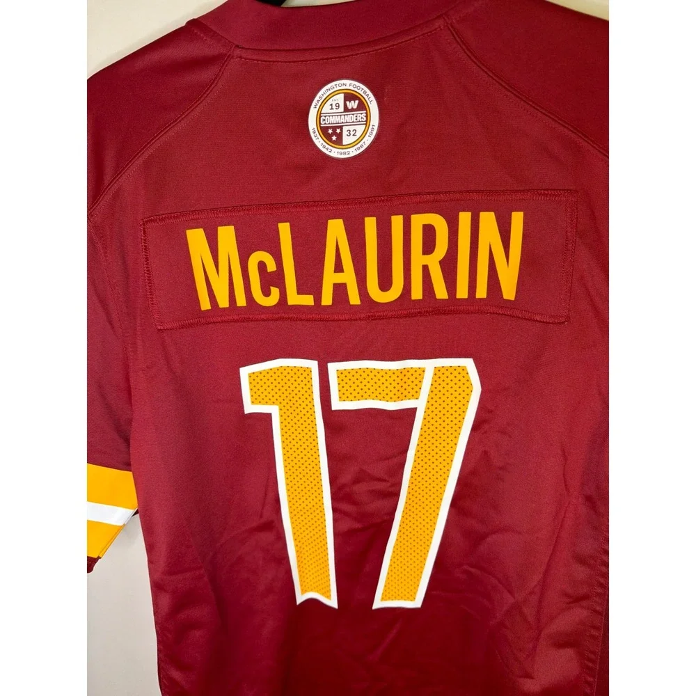 Nike NFL Washington Commanders Terry McLaurin‎ 17 Jersey Men's Small Burgundy